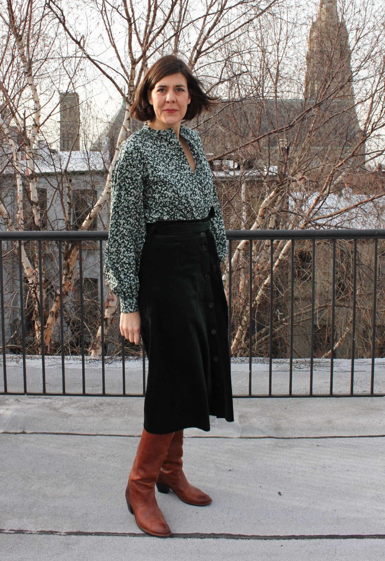 The Liberty blouse with all the gathers — Noble & Daughter